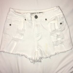 White shorts